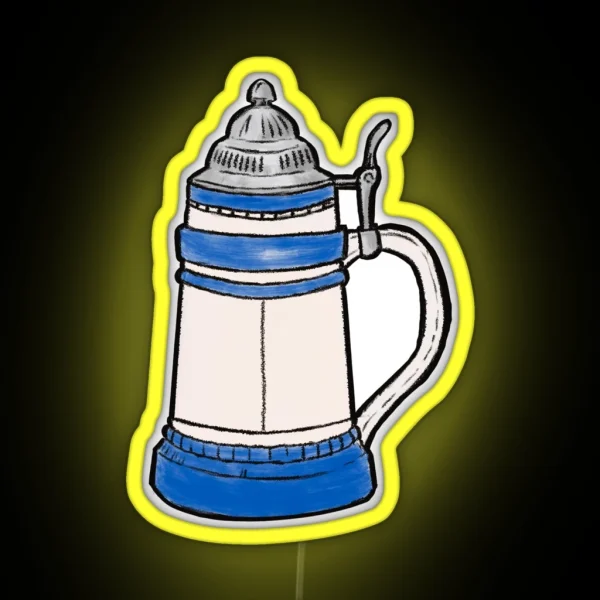 Beer Stein RGB Neon Sign