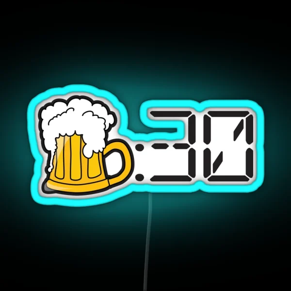 Beer Thirty RGB Neon Sign