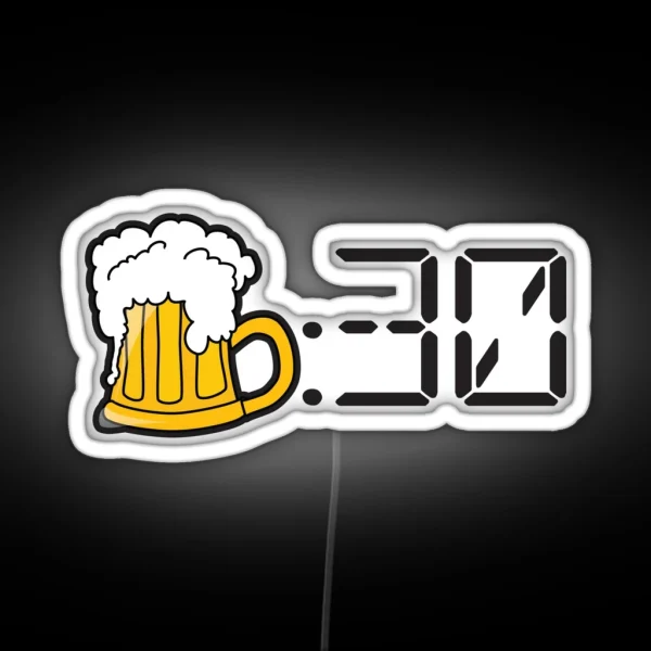 Beer Thirty RGB Neon Sign