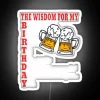 Custom RGB Neon Sign: Beer Brewery Birthday Gift Idea