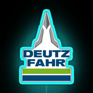 Began Deutz Fahr Here RGB Neon Sign