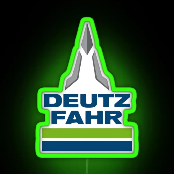 Began Deutz Fahr Here RGB Neon Sign