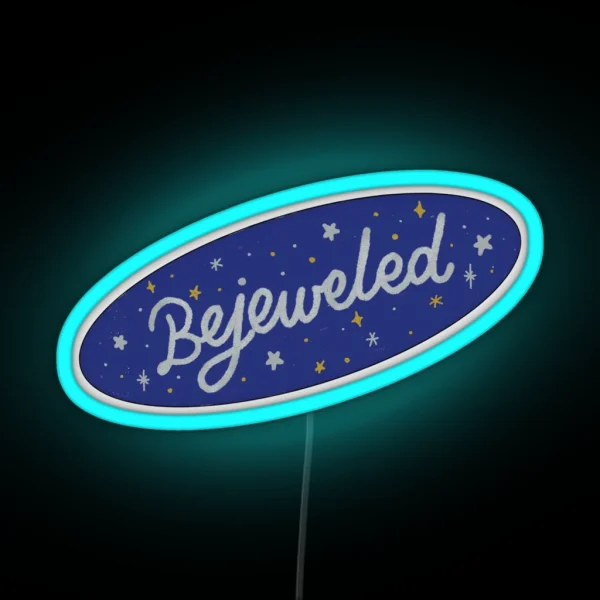 Bejeweled RGB Neon Sign