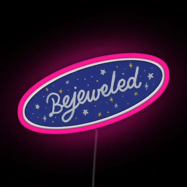 Bejeweled RGB Neon Sign