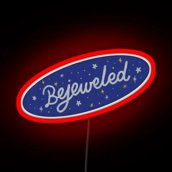 Bejeweled RGB Neon Sign