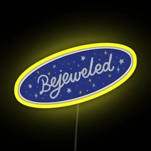 Bejeweled RGB Neon Sign