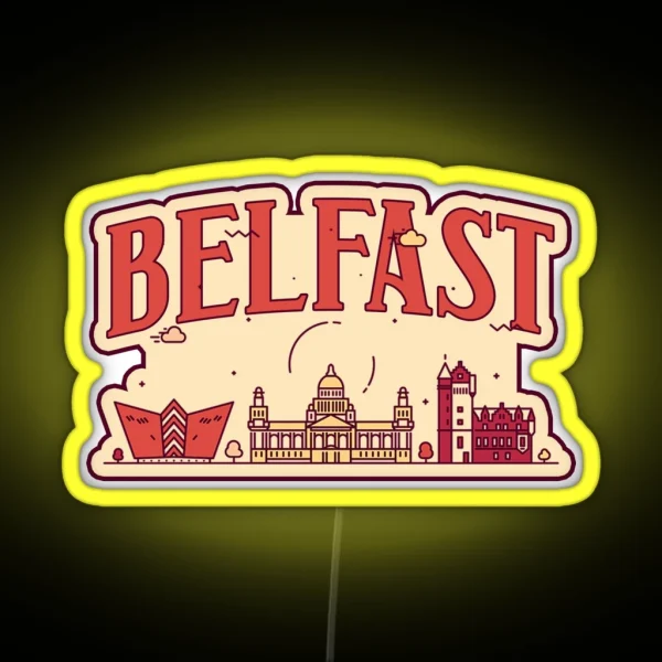 Belfast City RGB Neon Sign