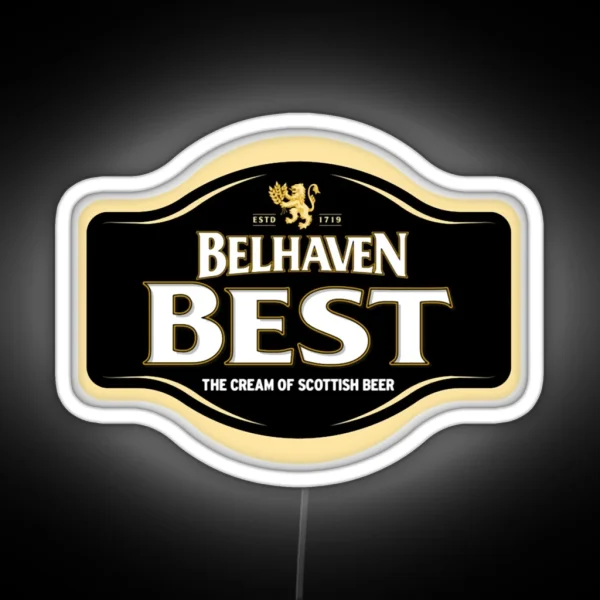 Belhaven Bier Logo Essential Led RGB Neon Sign