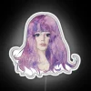 Vintage inspired Belladonna of Sadness RGB neon art cinema sign