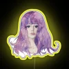 Vibrant RGB LED sign featuring romantic drama inspired belladonna design