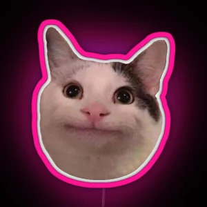 Beluga Cat RGB Neon Sign