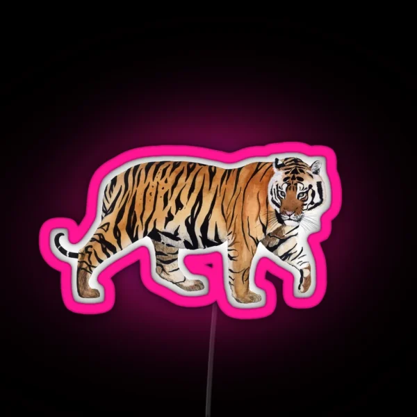 BENGAL TIGER RGB Neon Sign