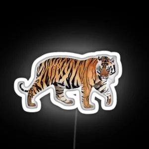 BENGAL TIGER RGB Neon Sign