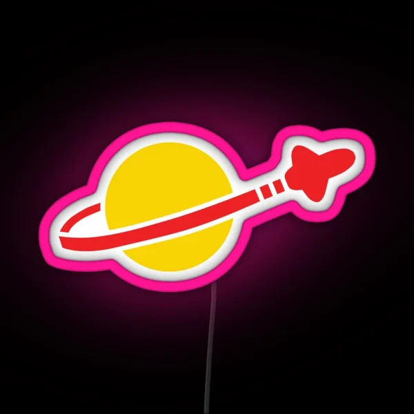 Benny Spaceman Logo Icon RGB Neon Sign