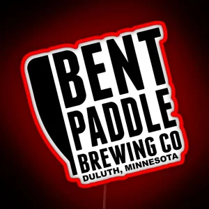 Bent Paddle Brewing Company RGB Neon Sign