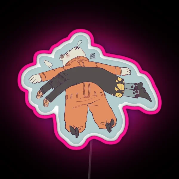 Bepo And Law RGB Neon Sign