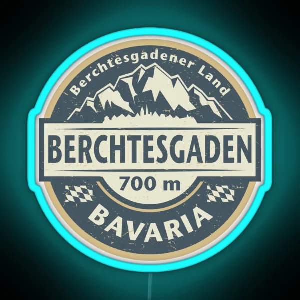 Berchtesgaden Bavaria Germany RGB Neon Sign
