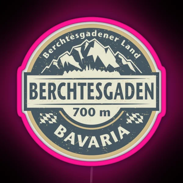 Berchtesgaden Bavaria Germany RGB Neon Sign