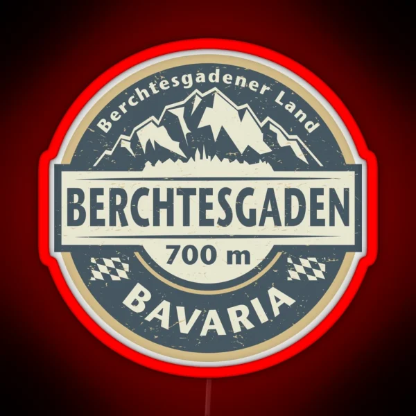 Berchtesgaden Bavaria Germany RGB Neon Sign