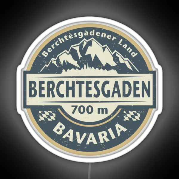 Berchtesgaden Bavaria Germany RGB Neon Sign