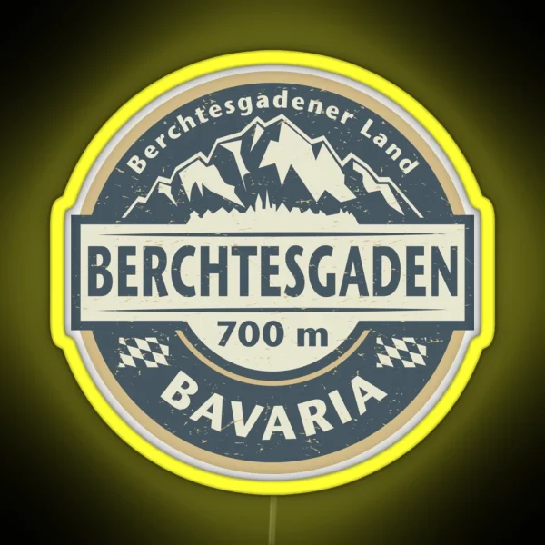 Berchtesgaden Bavaria Germany RGB Neon Sign