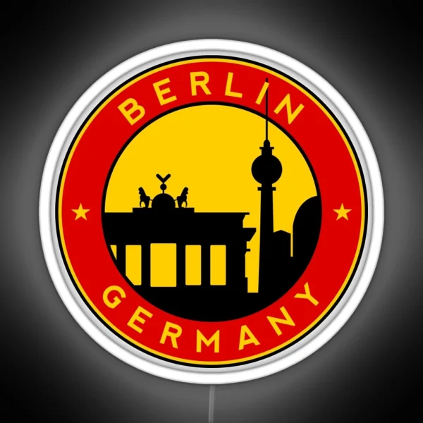 Berlin Led Circle RGB Neon Sign