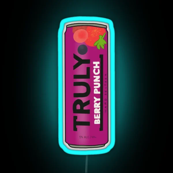 Berry Punch Truly RGB Neon Sign