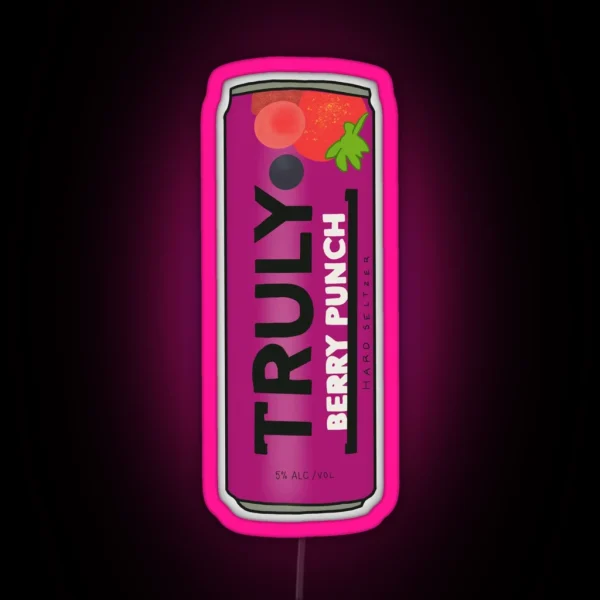 Berry Punch Truly RGB Neon Sign