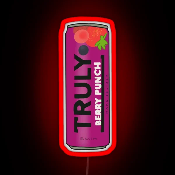 Berry Punch Truly RGB Neon Sign