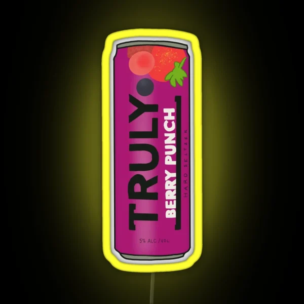 Berry Punch Truly RGB Neon Sign