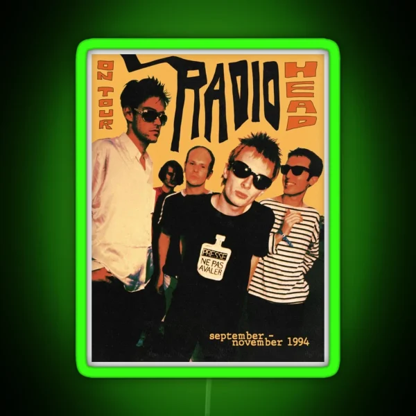 Best Alternative Band Musical 90 S Poster RGB Neon Sign