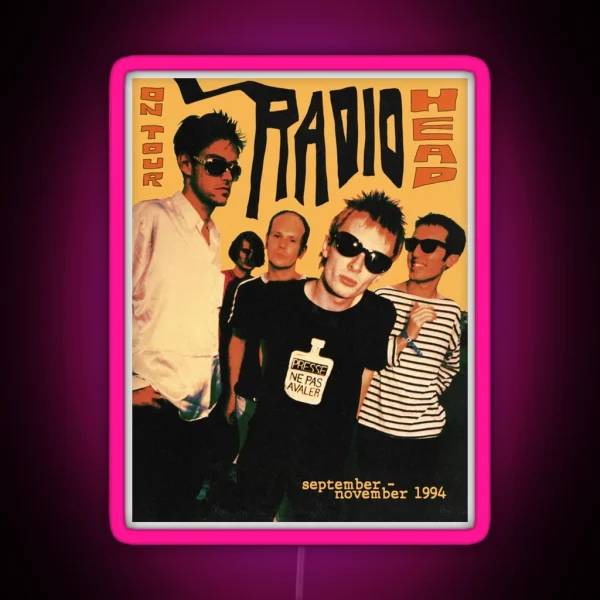 Best Alternative Band Musical 90 S Poster RGB Neon Sign