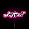 Personalized Best Friend Color-Changing RGB Neon Sign for Modern Decor