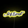 Vibrant Personalized Best Friend RGB LED Neon Sign Gift Decoration