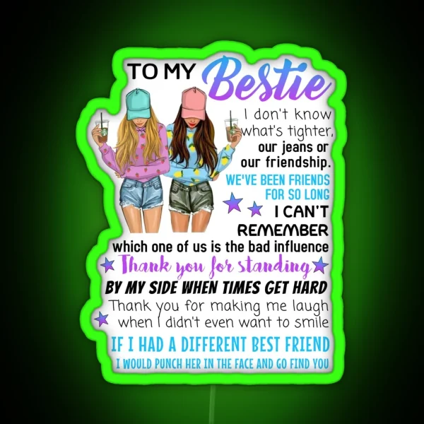 Best Friends RGB Neon Sign