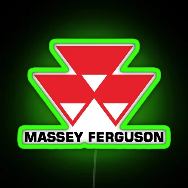 BEST SELLER Massey Ferguson Logo Merchandise Essential RGB Neon Sign