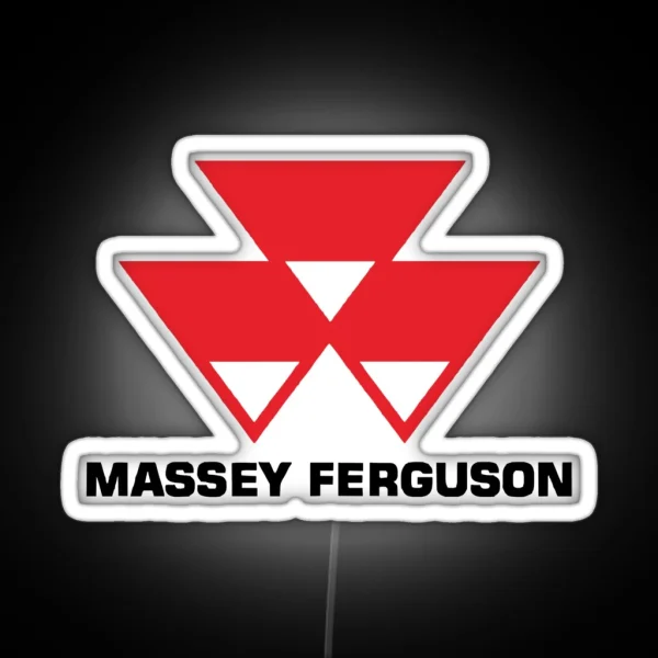 BEST SELLER Massey Ferguson Logo Merchandise Essential RGB Neon Sign