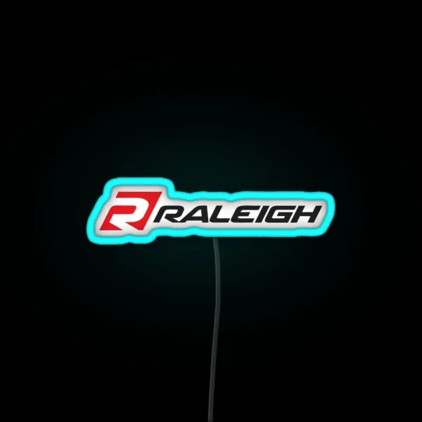 Best Seller Raleigh Bikes Logo Merchandise RGB Neon Sign