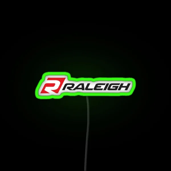 Best Seller Raleigh Bikes Logo Merchandise RGB Neon Sign