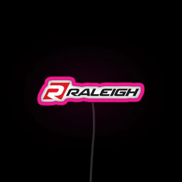 Best Seller Raleigh Bikes Logo Merchandise RGB Neon Sign