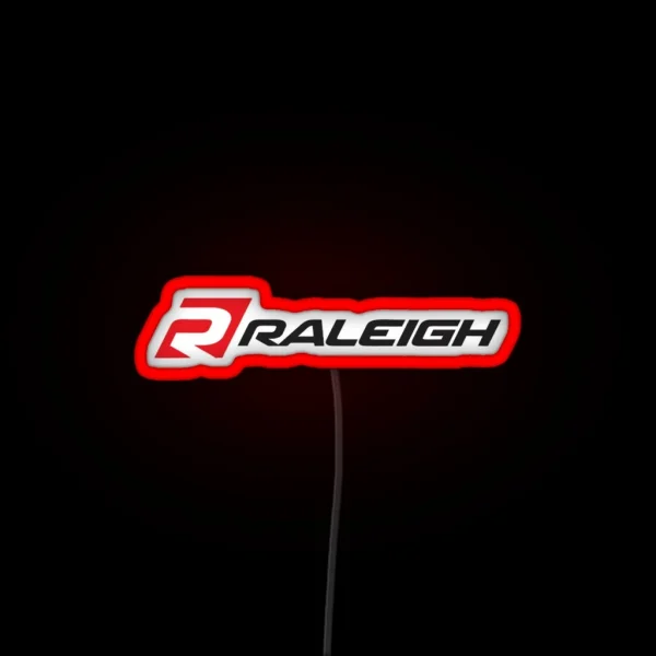 Best Seller Raleigh Bikes Logo Merchandise RGB Neon Sign