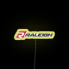 Customizable Raleigh Bikes Logo Merchandise RGB Neon Sign with Durable Canvas