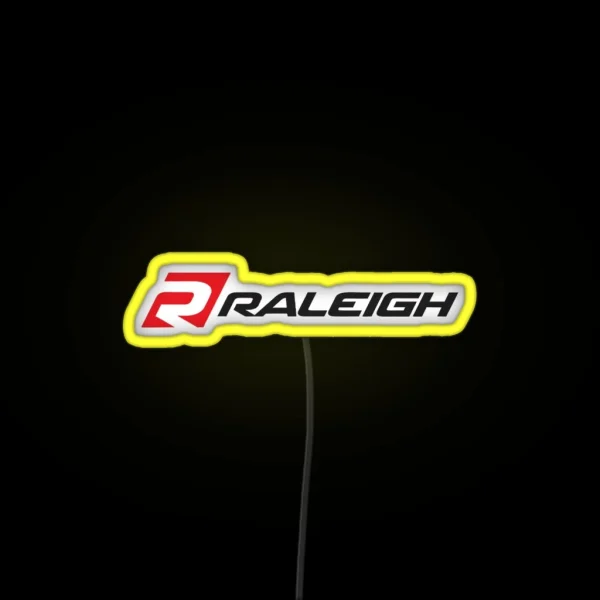 Best Seller Raleigh Bikes Logo Merchandise RGB Neon Sign