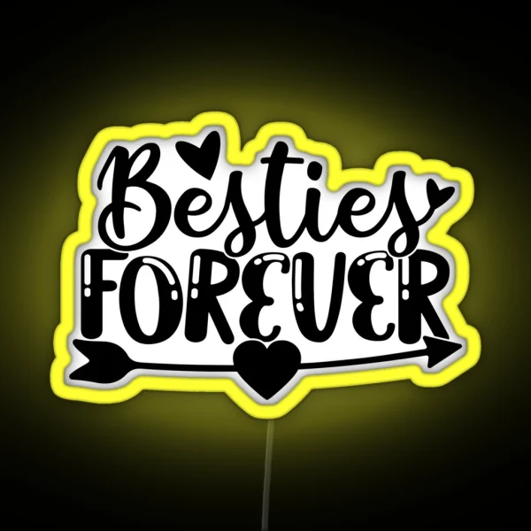 Bestie Forever RGB Neon Sign