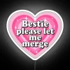 Laugh-Out-Loud Best Friend Vibes with This RGB Neon Meme Sign