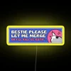 Vibrant RGB LED Sign with Customizable Bumper led Display Design