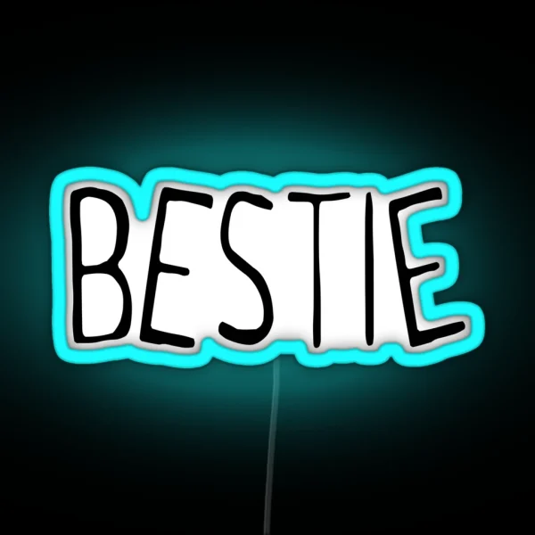 BESTIE RGB Neon Sign