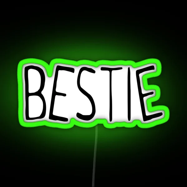 BESTIE RGB Neon Sign
