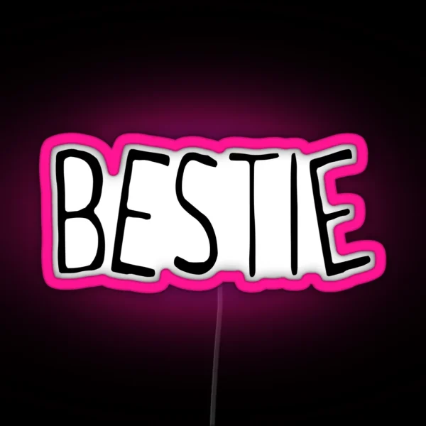 BESTIE RGB Neon Sign
