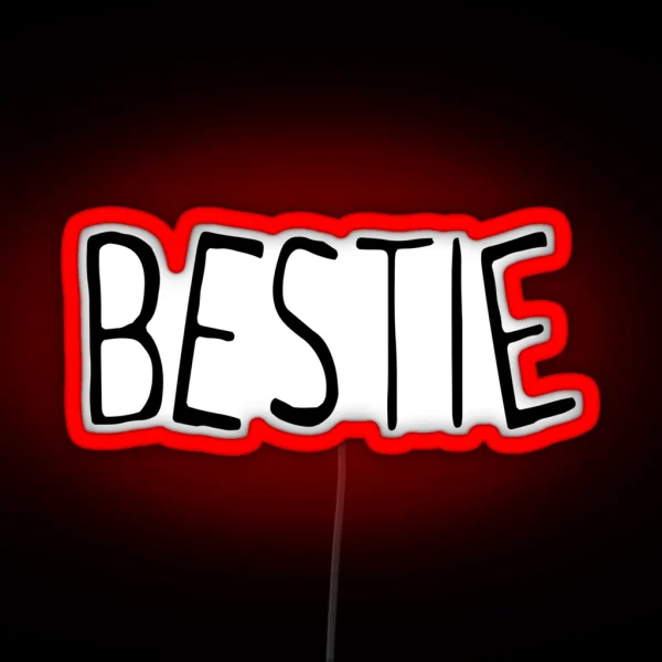BESTIE RGB Neon Sign